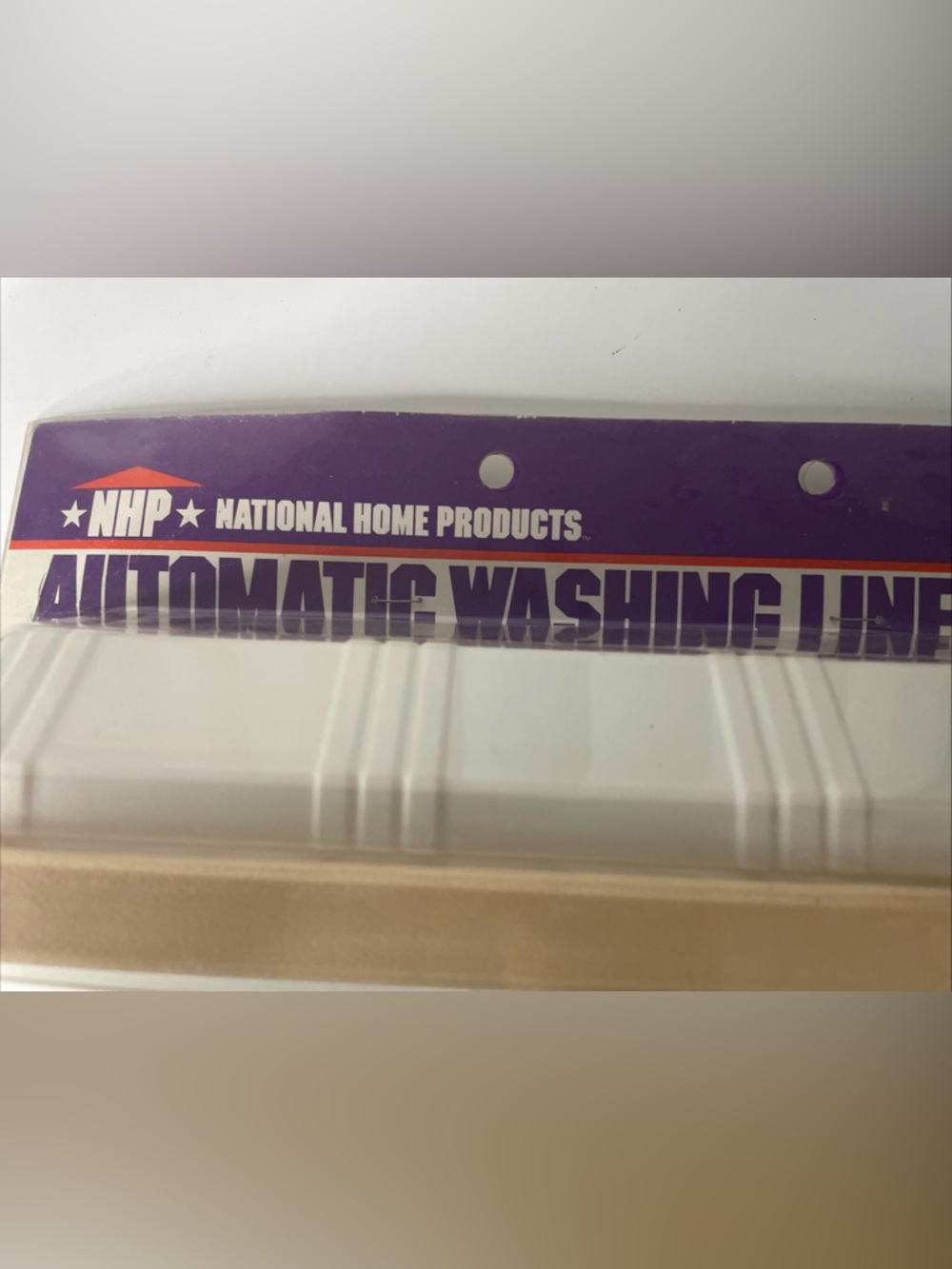 4 lines Automatic Washing Line Laundry Hanging Drying Rack Retractable NOS - Picture 3 of 7